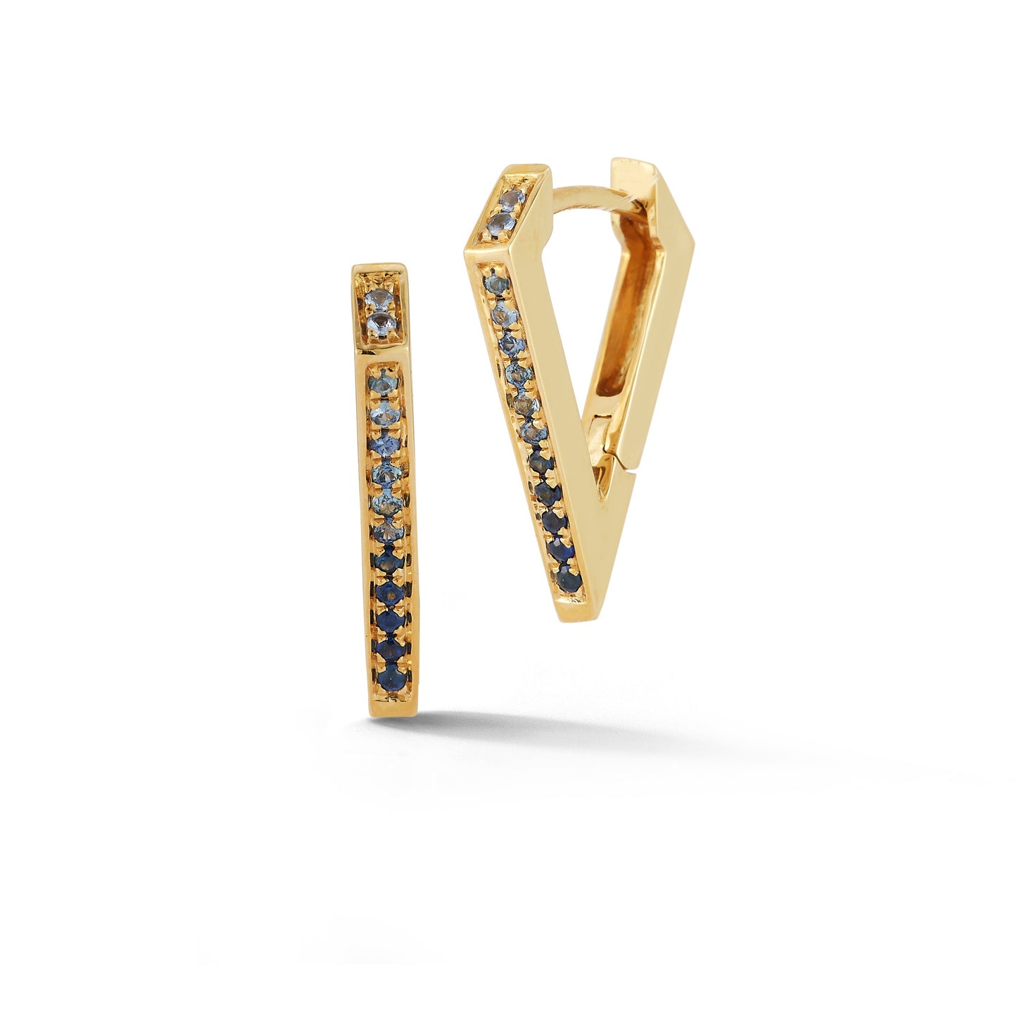 Angular Huggie BS Ombre