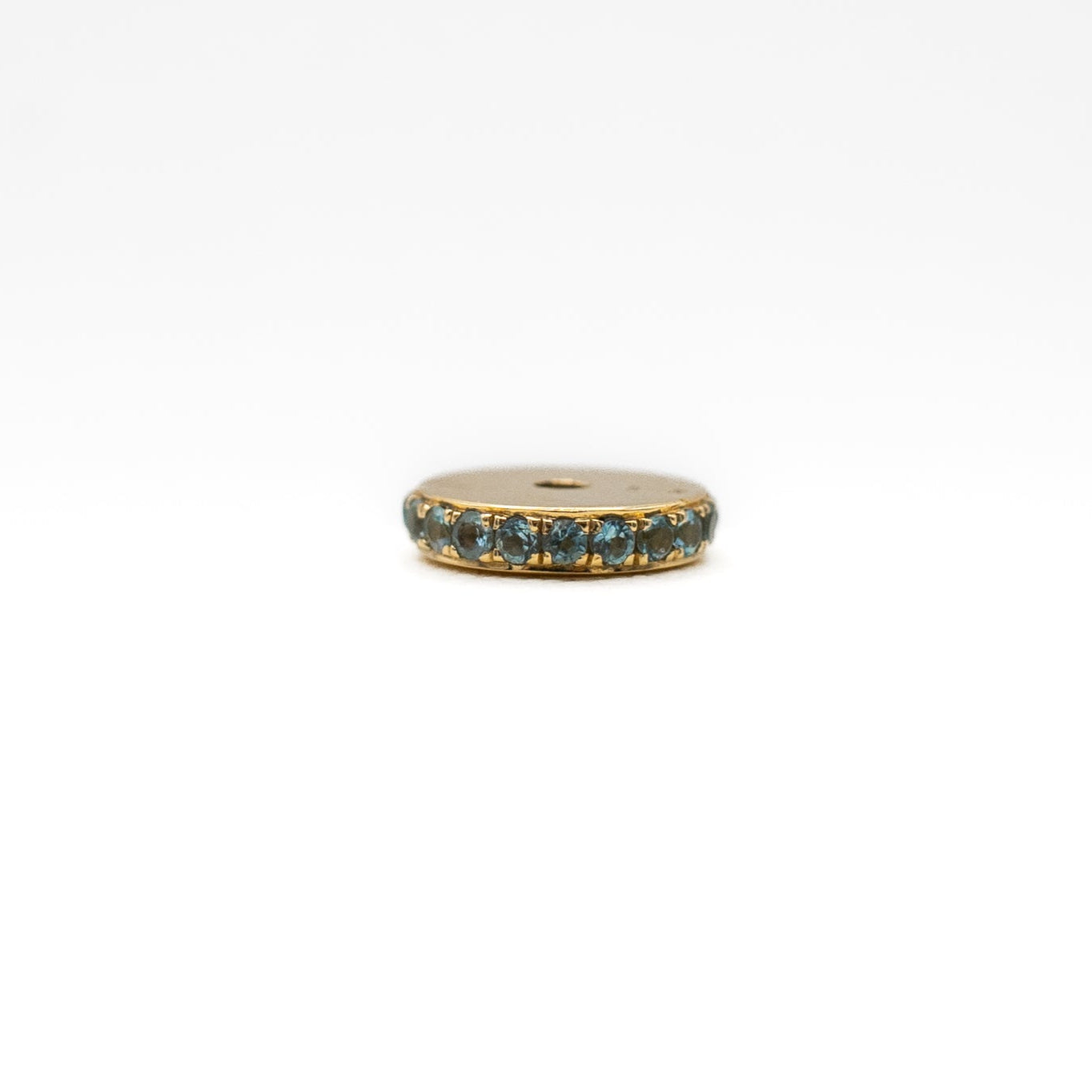 My Twist 14k 2x10mm Topaz bead