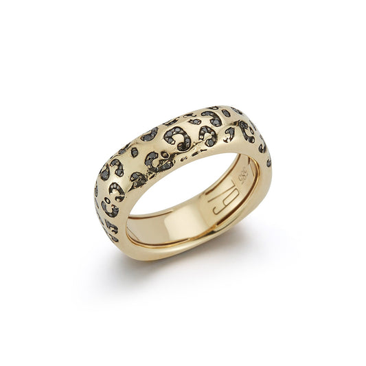 Leopard BD Square Rounded Ring - 79LayersLeopard BD Square Rounded Ring