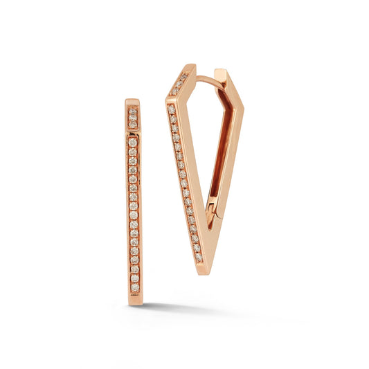 Skinny Angular Hoop RG