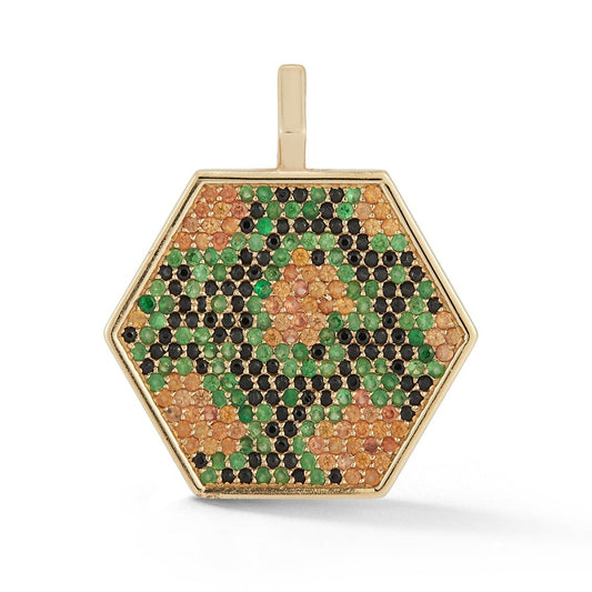 Snake Hexagon Medalliom