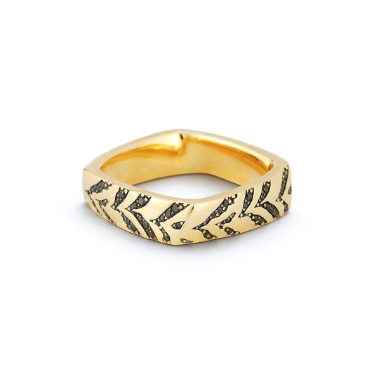 Tiger Twist Ring