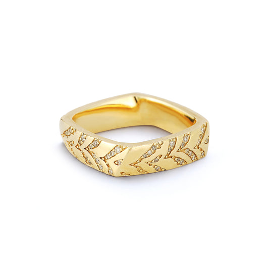Tiger Twist Ring