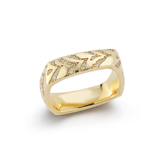 Tiger Twist Ring