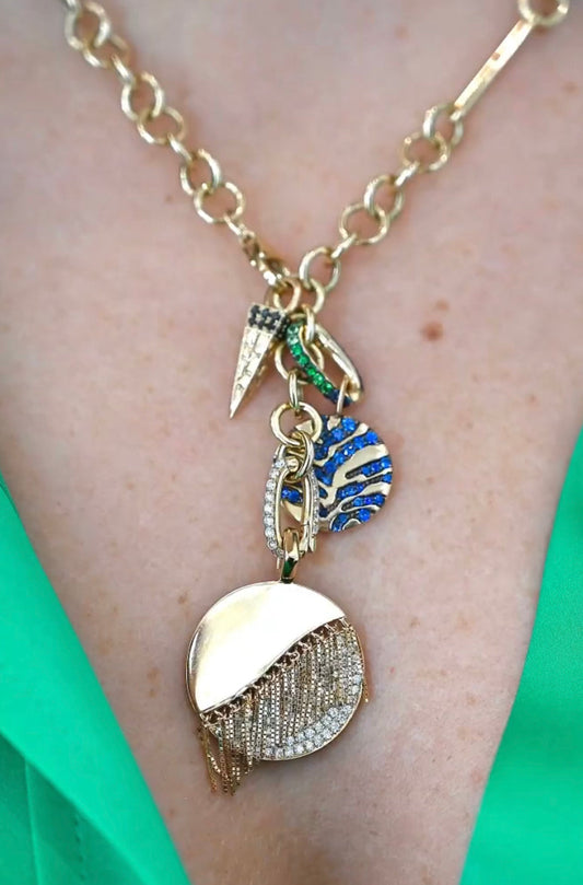 Small Tiger Diamond Link