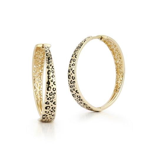 Leopard Mirror Hoop - 79LayersLeopard Mirror Hoop