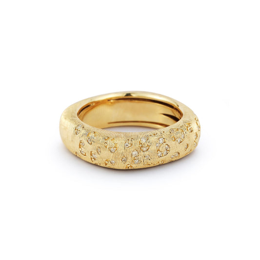 Leopard WD Square Rounded Ring - 79LayersLeopard WD Square Rounded Ring
