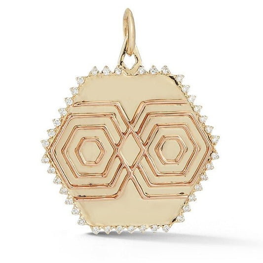 Owl Hex Medallion - 79LayersOwl Hex Medallion