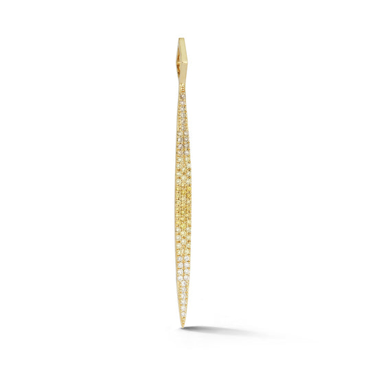 Quill charm yellow diamond ombre - 79LayersQuill charm yellow diamond ombre