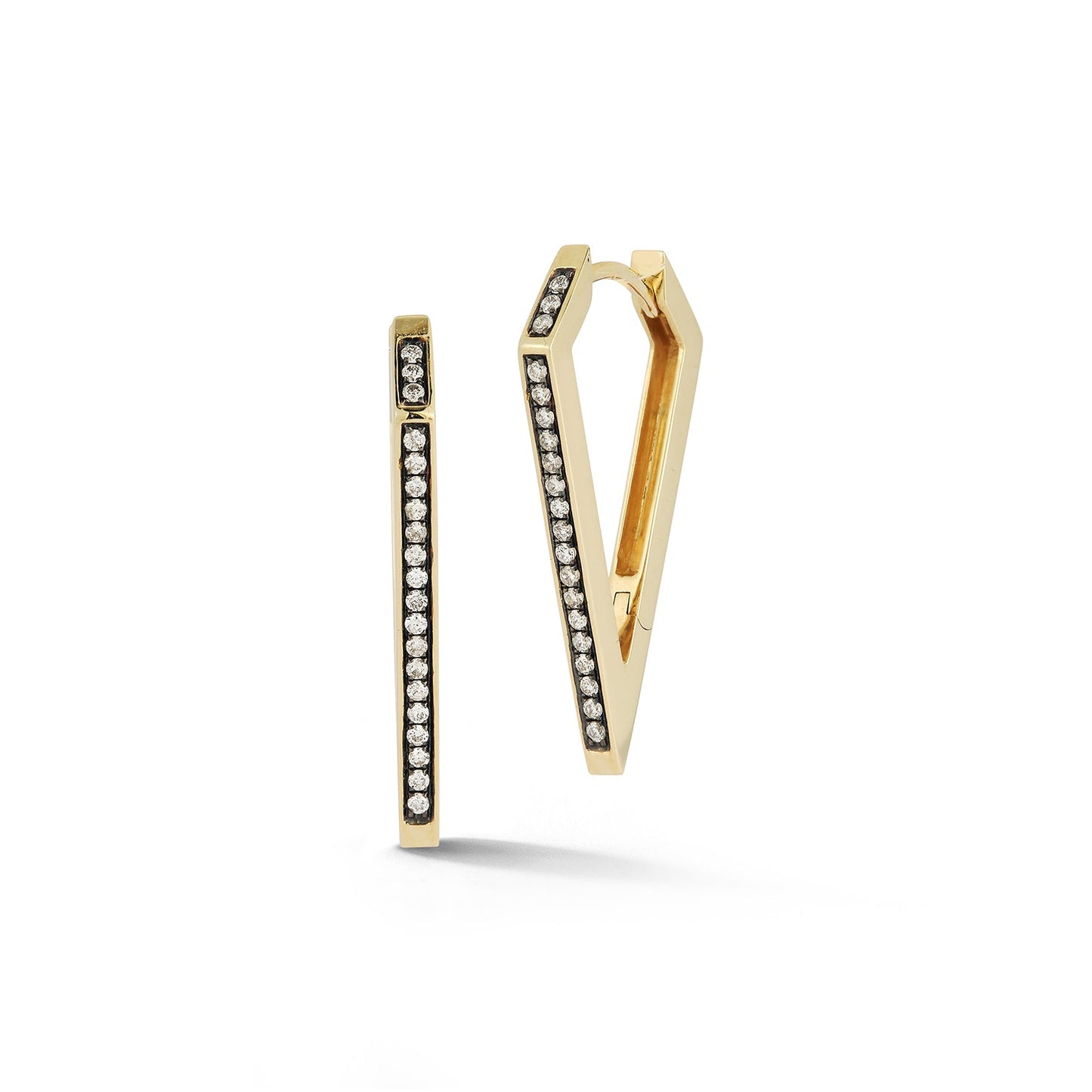 Skinny angular hoop Spider - 79LayersSkinny angular hoop Spider